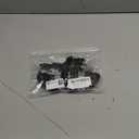 YAODHAOD Dog Shoes for Winter, Dog Boots & Paw Protectors, Fleece Warm Snow Booties for Puppy with Reflective Strip Anti-Slip Rubber Sole for Small Medium Size Dogs,Size 3: 1.5"x1.3" (L*W),Black