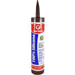Red Devil 081640 100% Silicone Sealant Architectural Grade, 9.8 oz., Bronze, 1 Pack Red Devil 081640 100% Silicone Sealant Architectural Grade, 9.8 oz., Bronze, 1 Pack