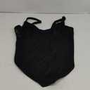 FeelinGirl Shapewear Bodysuits for Women Tummy Control Body Suits Deep V Neck Thong Body Shaper (3X-Large, Black)