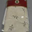 Spode - Tablecloth, Holiday Kitchen Accessories, Holiday Home Decor (Spode Christmas Tree Collection, 70" Round)