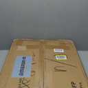 47 Inch Pink Gaming Desk with Power Outlet & LED Lights, Corner Computer Desk with 3 Tiers Storage Shelves, L Shaped Gaming Desk with Monitor Stand for Bedroom (Carbon Fiber Pink)