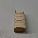 10 Pcs One Pint Wooden Berry Baskets Christmas Small Fruit Picking Basket 4" Square Mini Vented Wood Boxes for DIY Picking Fruit Xmas Wedding Birthday Party Food Storage (Wood)