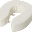 Briggs Healthcare Vinyl Cushion Toilet Seat, 4" (4 Inch (Pack of 1))