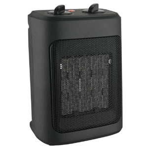 Pelonis 1500W Ceramic Fan-Forced Electric Space Heater PSH10C2ABB Black