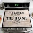 Stove Top Cover for Electric Stoves: All-in-One Heat-Resistant Protector Mat, Non-Slip Kitchen Counter Mat 28''x20''