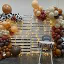 2 x Cow Print Balloon Arch Kit, Dusty Pink and Brown Nude Balloon Garland Farm Cowgirl Western Balloons with Disco Ball Balloons for Rodeo Birthday Party Decorations Wild West Bachelorette Cowgirl Party