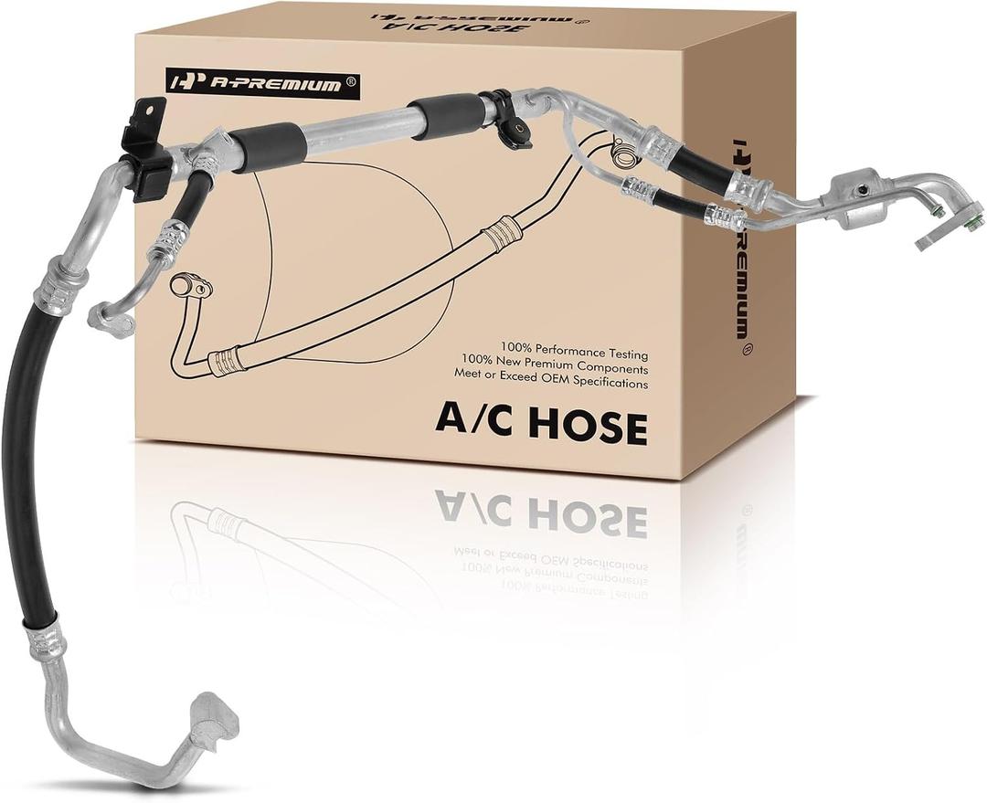A-Premium A/C Suction Line Hose & Liquid Line Hose Assembly Compatible with Kia Soul, 2014 2015 2016, 1.6L, IHX