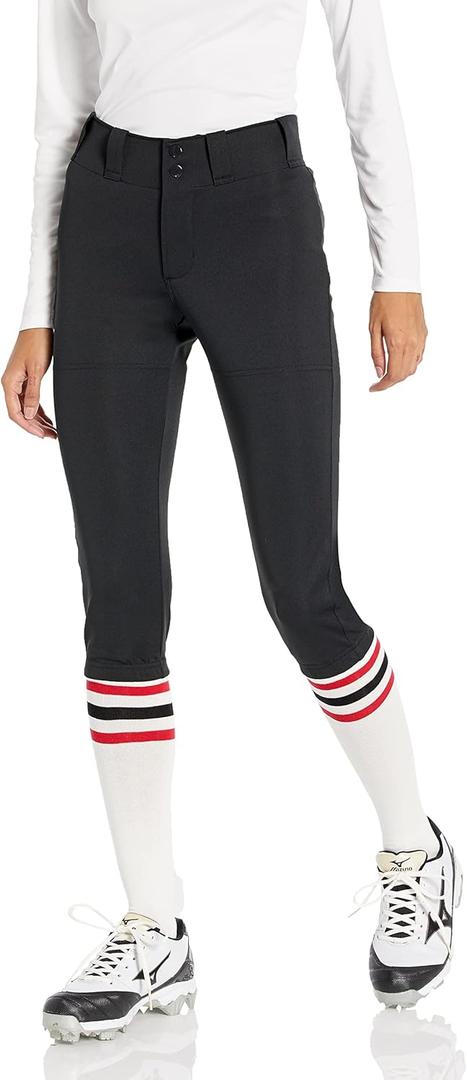Mizuno Prospect Softball Pant (Medium, Black)