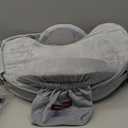 Momcozy CozyPro Nursing Pillow - All Around Lumbar & Arm Support - Safety Fence, Firm & Springy Memory Foam-Stable, Ergonomic Support, Easier Breastfeeding, Wider Cushion, Adjustable, Removable Cover