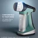 Rowenta Pure Force 2in1 Steamer & Iron: Powerful 1875 Watts, Vertical Steaming & Horizontal Ironing, Auto-off, XL Tank Capacity (7.1 Oz), Green Clothes Steamer DR8822