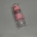 Sivaphe Clear Kids Water Bottle with Straw Cap 12 oz, Portable Leak-Proof Tritan Small Beverage Bottle 350 ml, Transparent Sports Drinking Bottle 350ml for School Girls Lightweight Pink (11.8 Ounces)