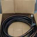 Giraffe Tools Garden Hose 50ft x 5/8", Custom Length, Heavy Duty, No Kink, Flexible, Rubber Garden Hose, Leakproof Water Hose with Male to Female Fittings, 600 Burst PSI