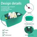 Lckaey Beach Bag Organizer Accessories for Bogg Bag Large Organizing bogg insert 3018green-L