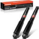 A-Premium Front Pair (2) Shock Absorber Compatible with Freightliner Cascadia 2018 2019 2020 2021 2022, Driver and Passenger Side