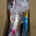 Bass Fishing Lures Kit Set Topwater Hard Baits Minnow Crankbait Pencil VIB Swimbait for Bass Pike Fit Saltwater and Freshwater (008-53pcs)