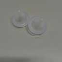 Pigeon Breast Milk Authentic Feeling Nipple (Silicone Rubber) 1 Month and Up Small Size Round Hole 2 Pieces