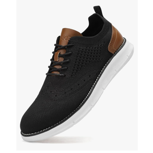 Men's Casual Dress Oxfords Shoes Breathable Knit Leisure Fashion Sneakers Lightweight Comfortable Walking Shoes 47/13