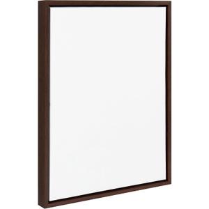 Kate and Laurel Sylvie Blank Framed Canvas Wall Art, 18x24 Brown, Modern Empty Canvas for Paint-Your-Own Art, Premium Canvas Already Framed
