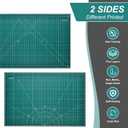 Prime Vinyl Cutting Mat, 23" x 35" Large Self Healing Sewing Mat, 5-Ply Heavy Cut Board, Rotary Cutting Mat for Crafts, Sewing Supplies and Quilting Tools.