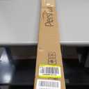 Persilux No Drill No Tools 100% Blackout Roller Shades for Indoor windows, Free-Stop Cordless Roller Blinds, UV Protection Thermal Insulated Fabric Roller Window Shades for Home (White, 35"W x 72"H)