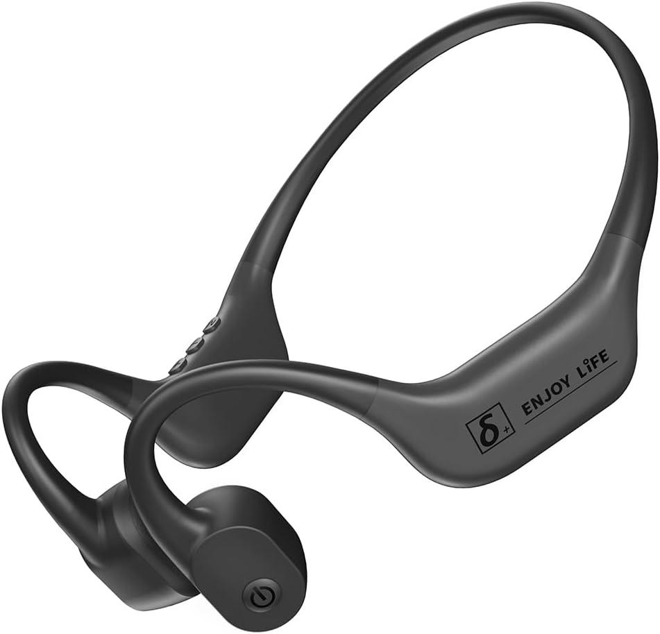 S+ Bone Conduction Headset with 64G Storage for MP3 Player (Dark Gray)