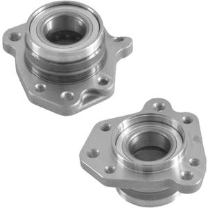 PM Auto Pair of 2 Rear Left-Right Wheel Hub Bearing Assembly Replacement for 1997-2001 Honda CR-V
