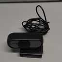 1080P HD Webcam with Microphone, Noise Cancellation, Privacy Cover, Wide-Angle Lens, Auto Light Correction, Plug & Play USB Webcam for Laptop, Desktop, PC, Mac, Zoom, Skype, Streaming (Black)