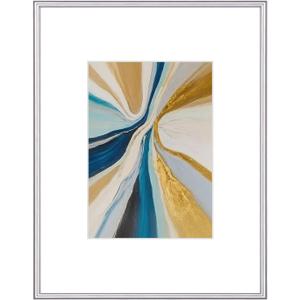Fkvat 9x12 Picture Frame, Silver Brushed Thin Metal Aluminum Photo Frame with HD Glass, Fit 6x8 with Mat or 9 x 12 without Mat, for Table and Wall, 1 Pack