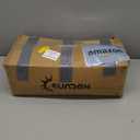 SUNROX Memory Foam Jumbo Rocking Chair Cushions, FadeShield Water Resistant Non Slip Durable Tufted Pads, Set of Seat & Back Cushion with Ties for Indoor/Outdoor Rocker, 2 Piece, Cream