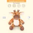 SuzziPals Giraffe Stuffed Animal, Heatable & Coolable Plushie, Microwavable Heating Pad for Soothing & Relaxation, Cute Plush Toy, Giraffe Gifts for Kids & Adults