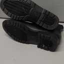 Asgard Women's Ankle Rain Boots Waterproof Chelsea Boots (7, Black)