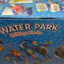 TERRAMUS 2-Tier Kids Watermill Water Table Toys, 124PCS Water Park Playset with Pump, Waterwheel, Summer Outdoor Water Toys Waterways for Backyard,Lawn,Beach,Pool,Gifts for Boys Girls Toddlers 3-5 4-8