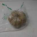 DuHouse Artificial Green Pumpkin Fall Decoration, 5.0" x 5.9" Faux Harvest Pumpkin with Rustic Stem and Speckled Finish for Autumn Table Decor, Thanksgiving Centerpiece