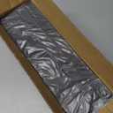 Sooyee 3-Tier Rolling Cart with Wheels, Slim Narrow Storage Cabinet, Under Desk Storage Organizer for Office, Bathroom, Kitchen, Laundry Room, Narrow Places, Black