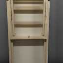 Dog Ramp for Bed - Foldable Small to Large Dog Ramp for Couch - 6 Adjustable Height from 12" to 24" - Stairs with High Traction Mat - Wooden Portable Ramp for Dogs to Get on Bed Couch Car Up to 200LBS