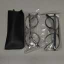 DXYXYO Retro Aviator Reading Glasses for Women, Mens Lightweight Blue Light Blocking Computer Readers