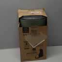 PAPIFEED Automatic Cat Feeder Upgrade, Smart Cat Feeder 6L - APP/ Alexa Control, Dual Power Supply, Anti-chewing Cord, Stainless Steel Bowl, Anti-chewing Design for Cats and Small/ Medium Dogs (Greener)