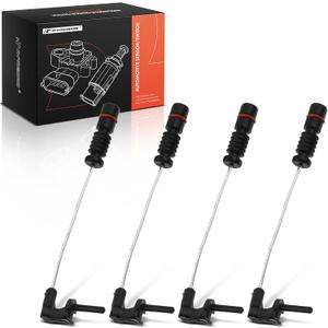 A-Premium Front and Rear Brake Pad Wear Sensors Compatible with Mercedes-Benz C220, C230, C280, C36 AMG, E300, E320, E420, E430, E500, S320, S350, S420, S500, SL320, SL500, Chrysler Crossfire, 4-PC
