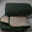 Bedsure Christmas Quilt Bedding - Red King Size Reversible Quilt with Christmas Tree Pattern, Lightweight Microfiber Bedspread, Soft Coverlet as Festive Decoration (106"x96")