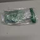 Ntresbonne 10 Pack 2 Inch Barrel Cupboard Aluminum Handles Drawer Cabinet Handles T Knob (Gold and Black)