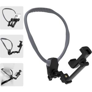 Neck Mount for Cell Phone,Back Strap, Hands Free POV/Vlog Neck Phone Holder for Recording, Compatible with iPhone Andriod
