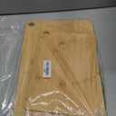 Kitsure Bamboo Cutting Board Set - Multi-Sizes Wooden Cutting Boards for Kitchen, Convenient Kitchen Essentials with Deep Juice Grooves, Cutting Board for Chopping & Serving, 2 Pack, Natural (Large + Medium)