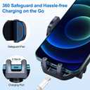 vanva Universal Air Vent Car Mount, [ Big Phones & Thick Case Friendly ] Cell Phone Holder for Car Hands Free Clamp Cradle Vehicle fit for All Apple Smartphone