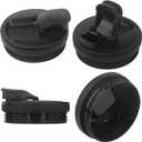 3 Pcs Replacement Parts Lids for Ninja Blender - Sip Seal Spout Lids for Ninja 18oz 24oz 32oz Cups, Fit for Ninja Auto-IQ BL450 BL480 BL490 BL640 BL680 BN400 BN750 BN800, 3.35" Inner Diameter