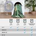 Modern Area Rug 5x7,Ombre Low Pile Rugs,Non-Slip Non-Shedding Bedroom Rug,Indoor Geometric Carpet for Bedroom Kitchen Dining Room Office Home Decor5x7 Green