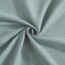 WEST LAKE 72 Inch Mineral Green Semi Sheer Window Curtain Panels,Bailey Pinch Pleated Light Filteirng Drapes with Backtabs,Farmhouse Linen Textured Window Treatment for Bedroom Living Room,40"Wx72"Lx2