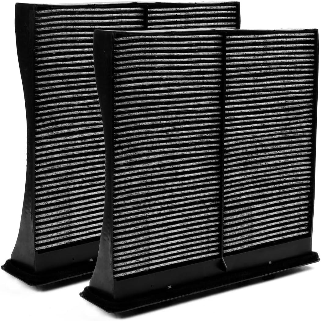 2-Pack HEPA Cabin Air Filter Fits for Subaru Crosstrek, Forester, Impreza, WRX, WRX STI, XV Crosstrek Activated Carbon Cabin Filter Replacement CF10930 Car Accessories