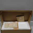 Forbena 2 Tier Bathroom Counter Organizer, White and Grey Coffee Bar Organizer for Countertop, Wood Shelf Tray for Vanity Makeup Storage, Small Kitchen Sink Top Organizers for Coffee Bar Station