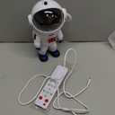 Astronaut Galaxy Projector, Star Projector for Bedroom, Nebula Night Light with Timer and Remote, LED Space Galaxy Lamp for Room Decor, Home Decor, Gifts for Kids, Christmas, Birthday (Red+Blue)