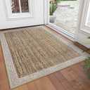 Front Door Mat 2x3, Non-Slip Indoor Mat Entrance, Washable Doormat for Front Indoor Entryway, Soft Low Pile Entryway Rug